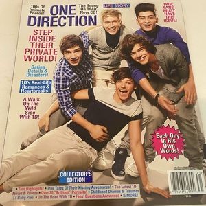 LIFE STORY MAGAZINE WITH ONE DIRECTION COLLECTORS EDITION